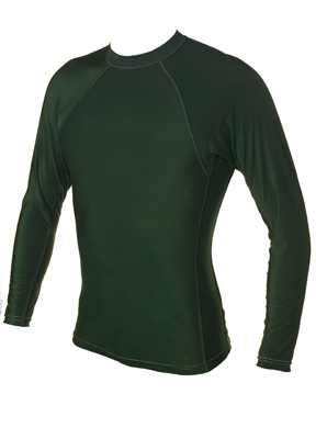 Compression Fit Long Sleeve Moisture Management Shirt