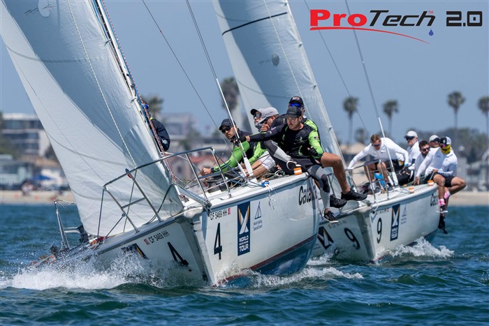 Riptide Racing sailing in custom Pro-Tech 2.0 apparel